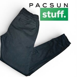 PacSun Men's Black Drawstring Pants (item#10285)